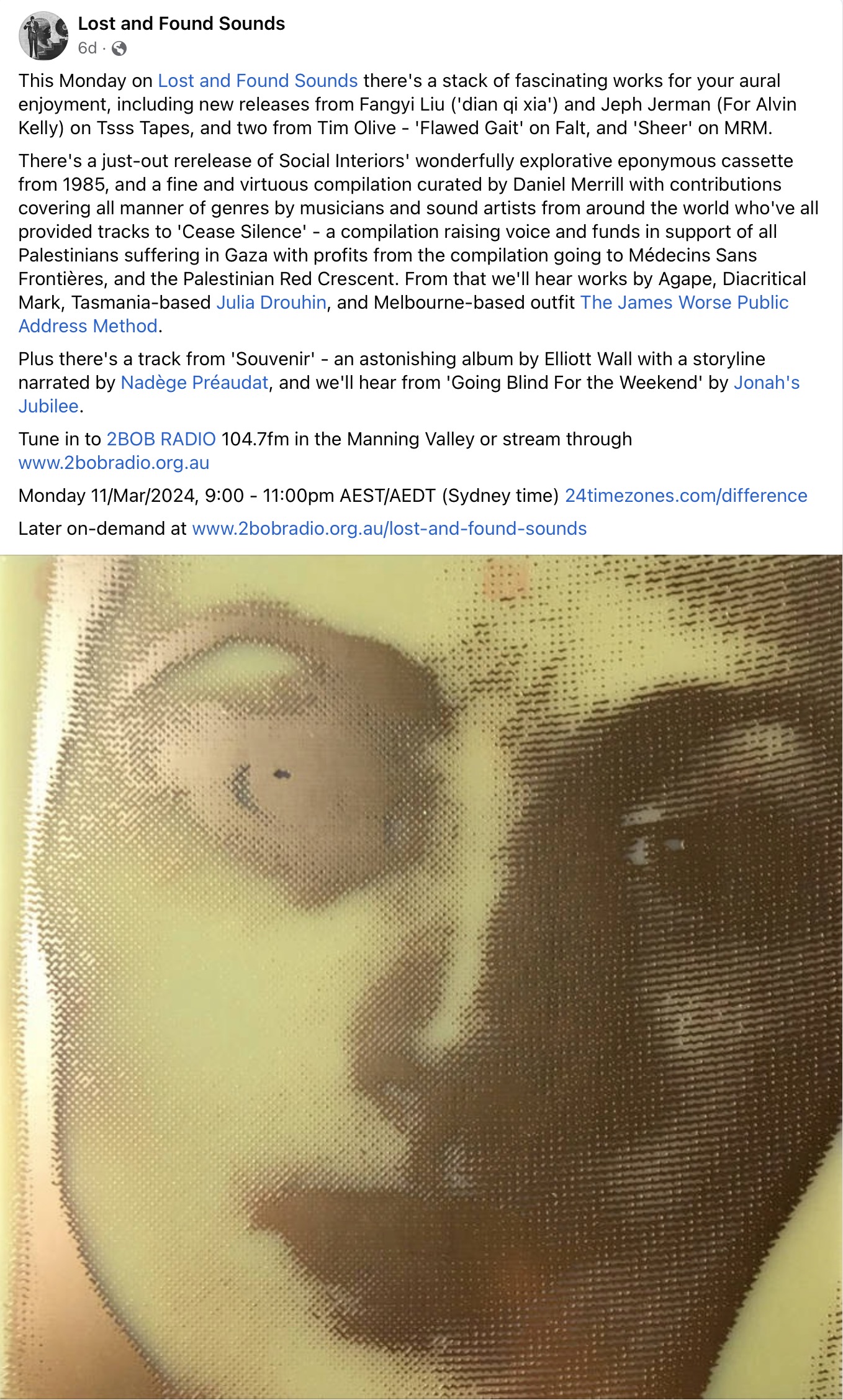 2BOB Radio, Lost and Found Sounds